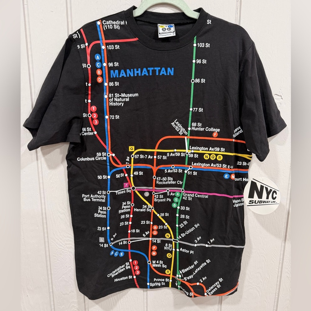 NYC Subway Line TShirt